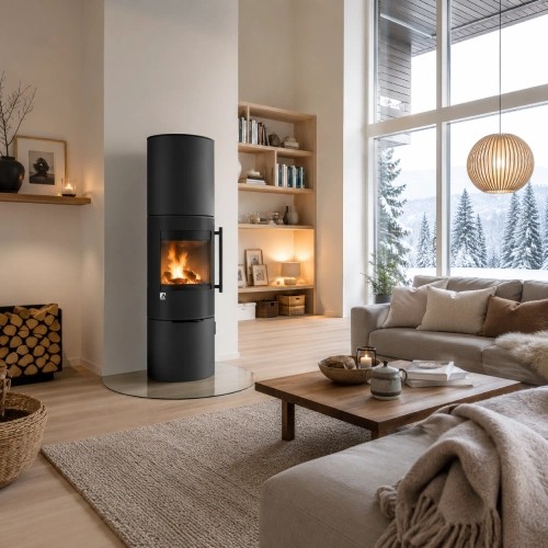 Poêle à bois Drooff Andalo 3 L 6 kW