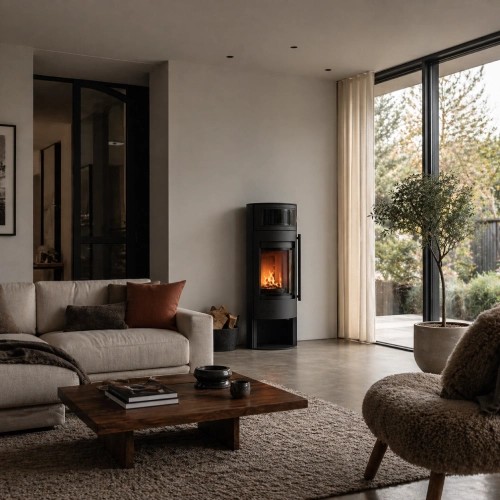 Poêle à bois Drooff Aprica 2 Cook 8 kW