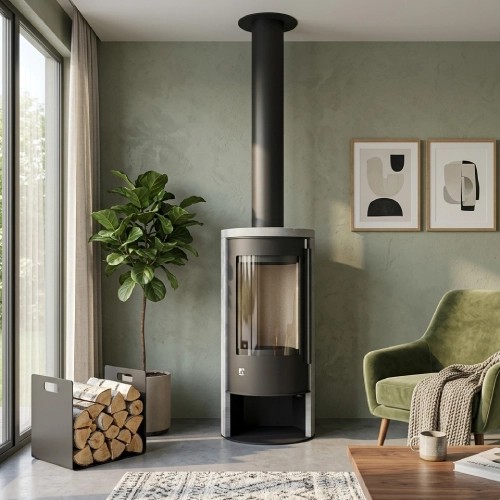 Poêle à bois Drooff Aprica 2 Trend 6 kW