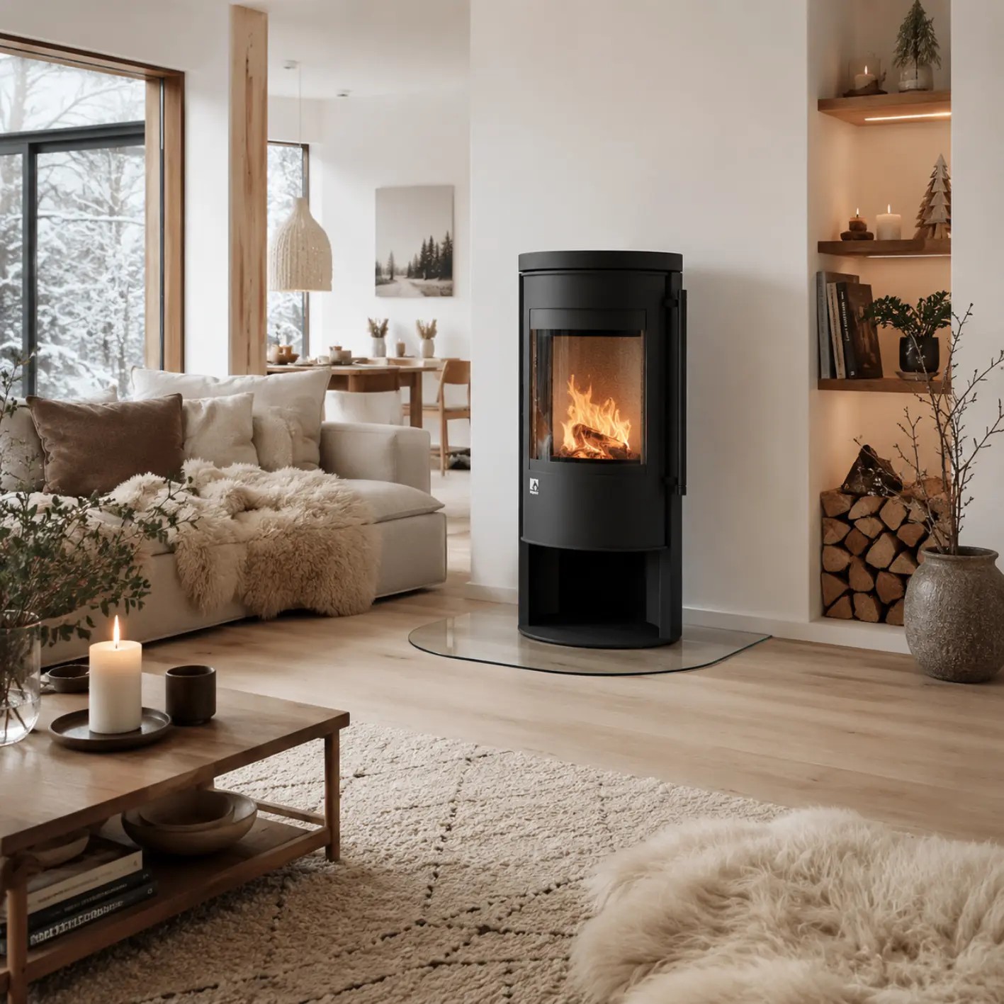 Poêle à granulés Drooff Aprica 2 Trend Pellet 7,1 kW