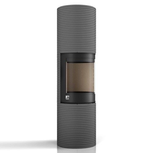 Poêle à bois Drooff Brunello 2 L Groove 6 kW