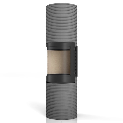 Poêle à bois Drooff Brunello 2 L Groove 6 kW