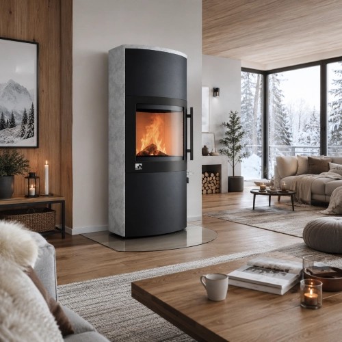 Poêle à bois Drooff Forano 6 kW