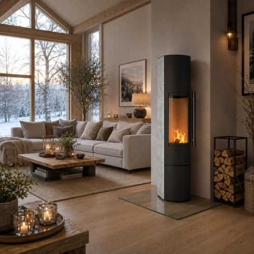 Poêle à bois Drooff Garda 2 Plus 6 kW