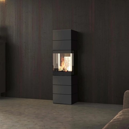 Poêle à bois Neocube S30 Black & White Edition 6 kW