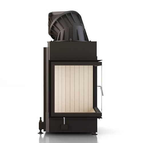 Insert bois d’angle Brunner 57/52/52 | 10 kW porte pivotante