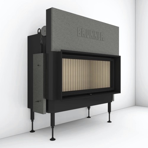 Insert bois Brunner BKH 5.0 Plat 42-98 | 11 kW porte coulissante
