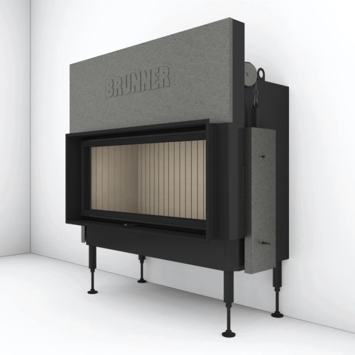 Insert bois Brunner BKH 5.0 Plat 42-98 | 11 kW porte coulissante
