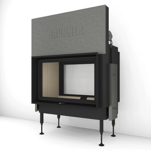 Insert bois Brunner BKH 5.0 Tunnel 50-82 | 10 kW porte coulissante/basculante