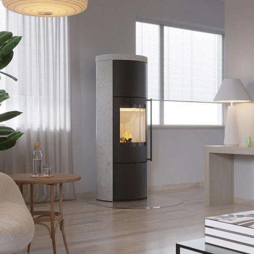 Poêle à bois Vaio IQ 33 XL Naturstein 6,3 kW
