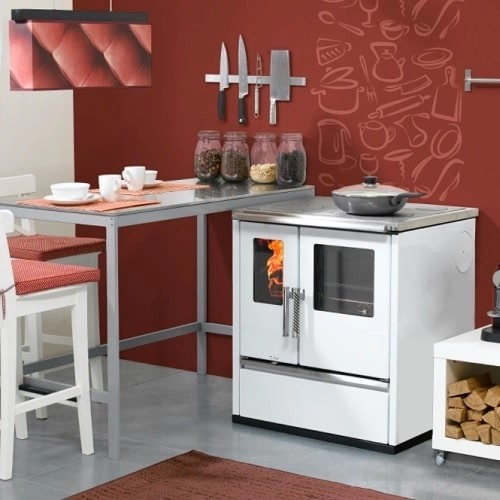 Cuisinière à bois Wamsler W1-75 | 8 kW