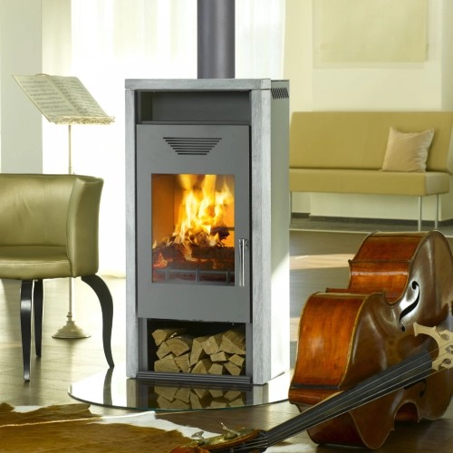 Poêle à bois Wamsler Logi 6 kW