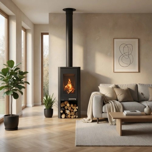 Poêle à bois Wamsler Methis 8 kW