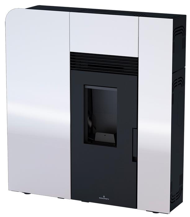 Poêle à granulés extra-plat option canalisable - BRONPI Cleo 11 kW
