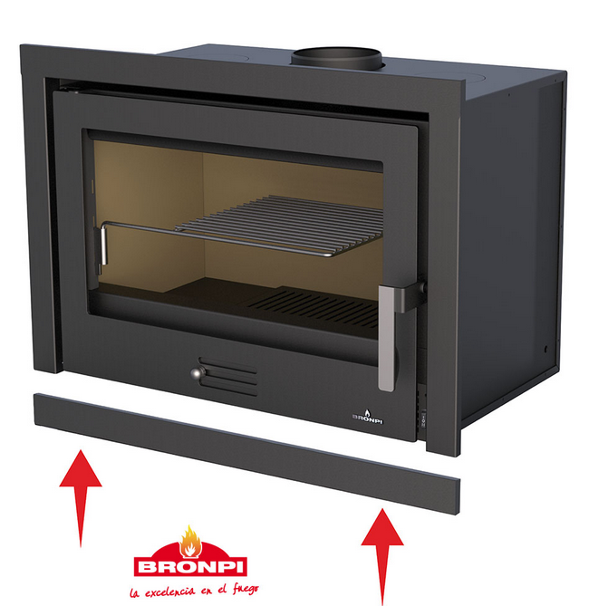 Insert à bois - BRONPI Coliseo 12 kW