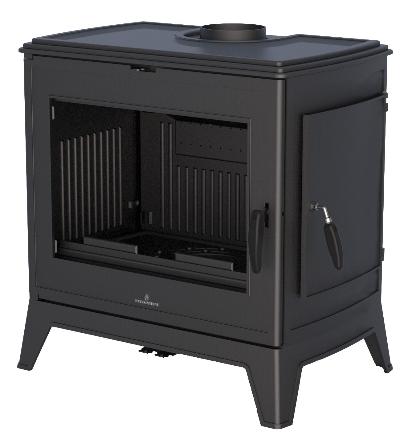 Poêle à bois en fonte - BRONPI Derby 14 kW