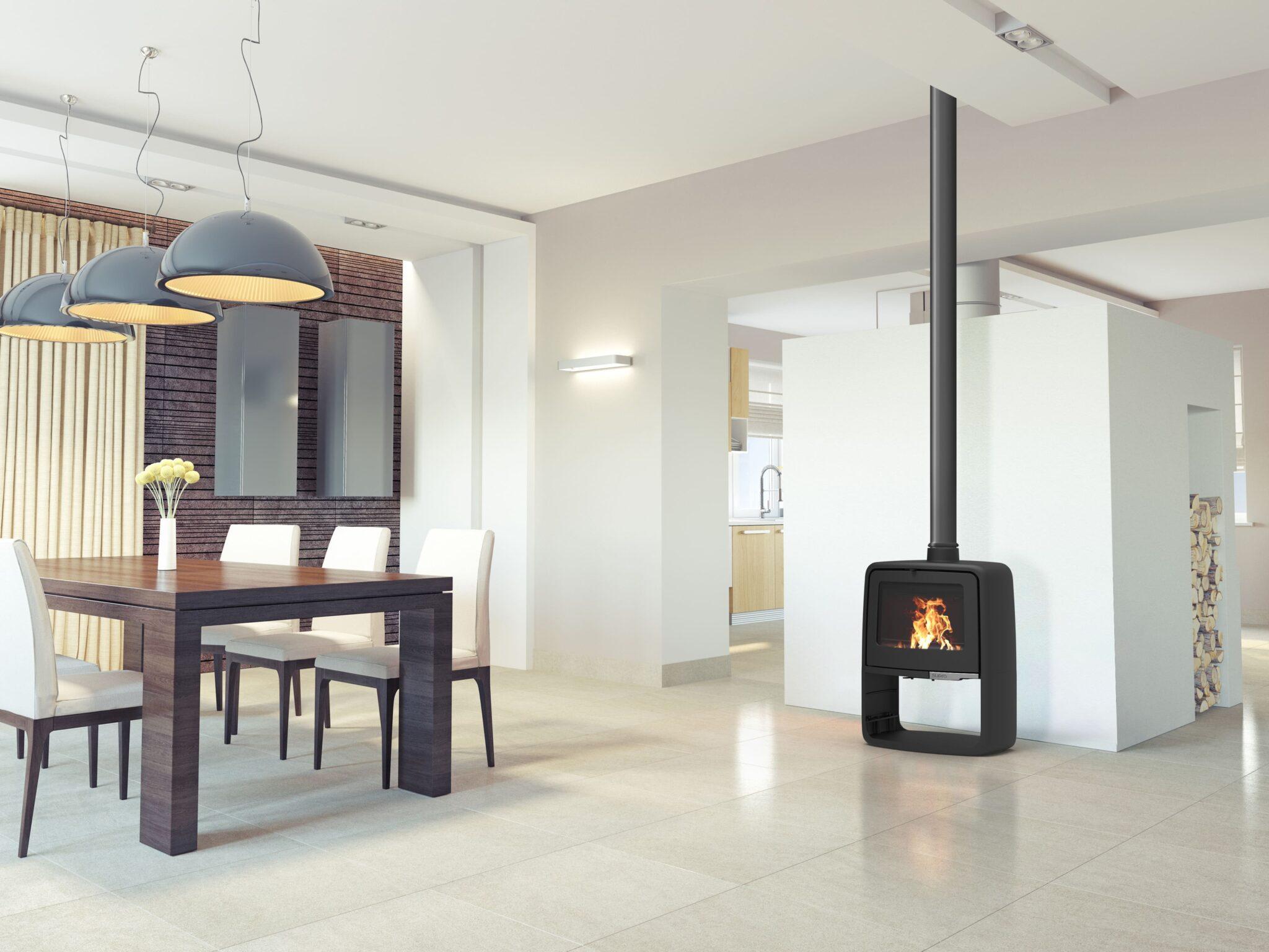 Poêle à bois en fonte - SUPRA Paul Bûcher 10 kW