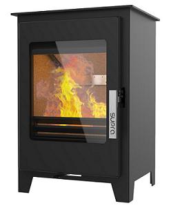 Poêle à bois étanche en fonte - SUPRA Oscar 4.8 kW