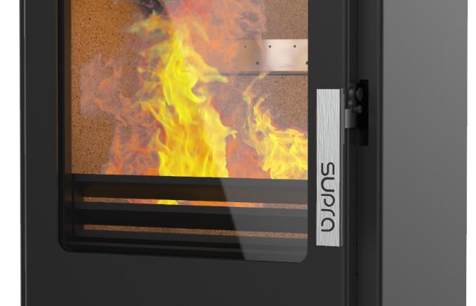 Poêle à bois étanche en fonte - SUPRA Oscar 4.8 kW