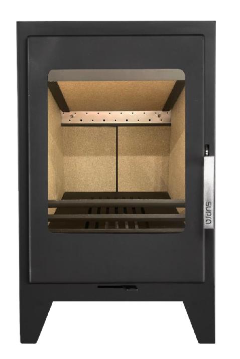 Poêle à bois étanche en fonte - SUPRA Oscar 4.8 kW