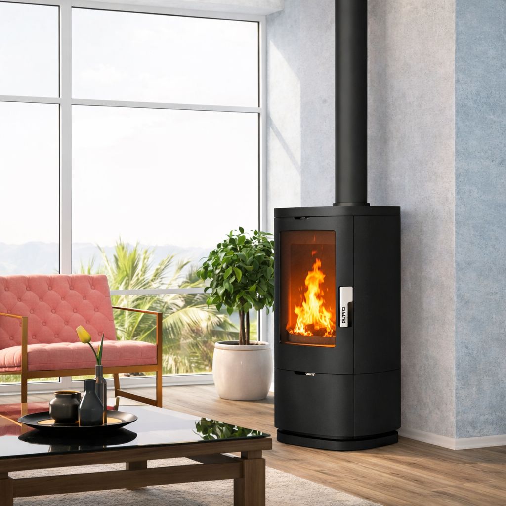 Poêle à bois en fonte -SUPRA Maonie 11.5 kW
