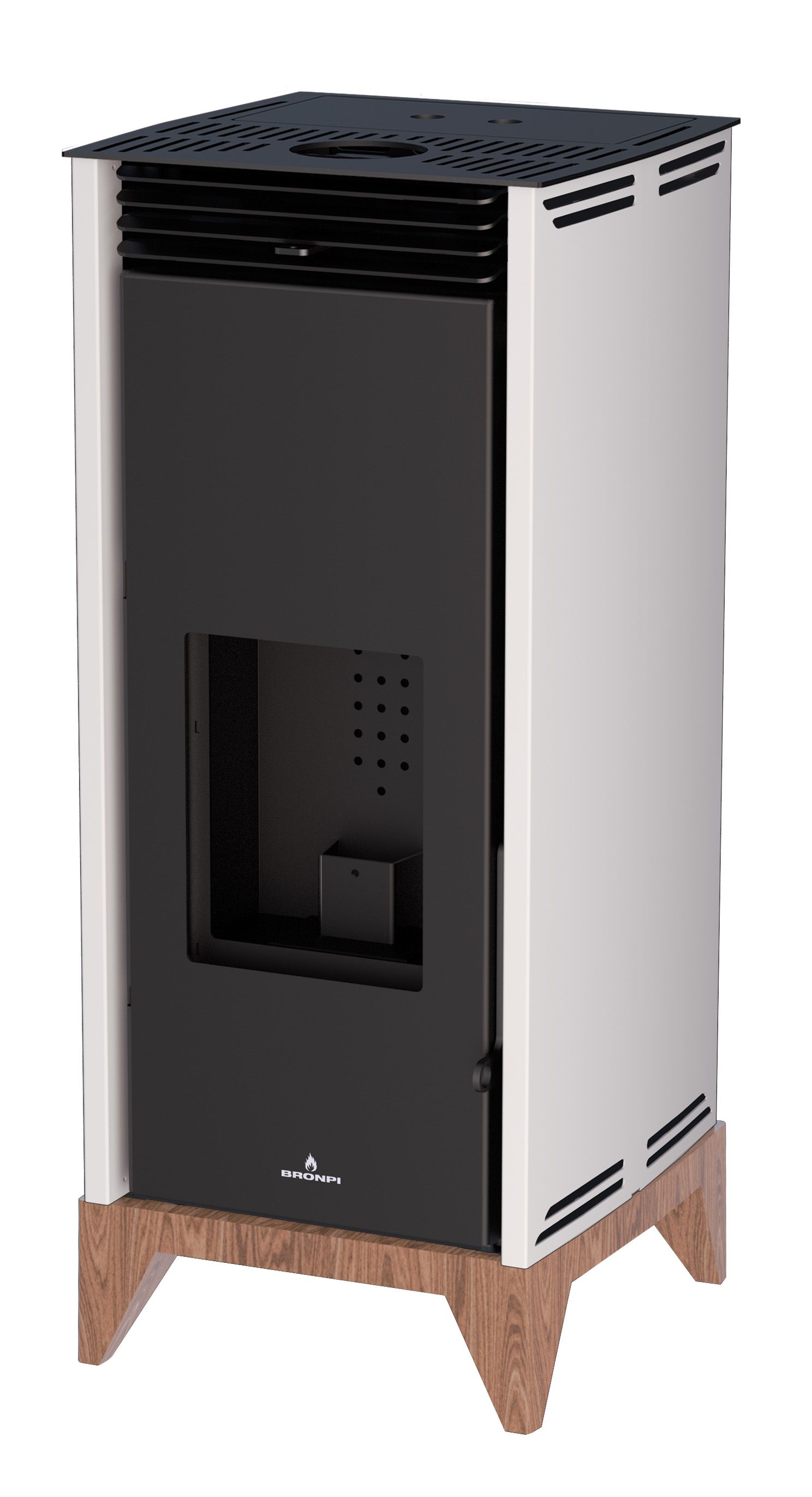 Poêle à granules sans électricité convection naturelle - BRONPI Free 6 kW
