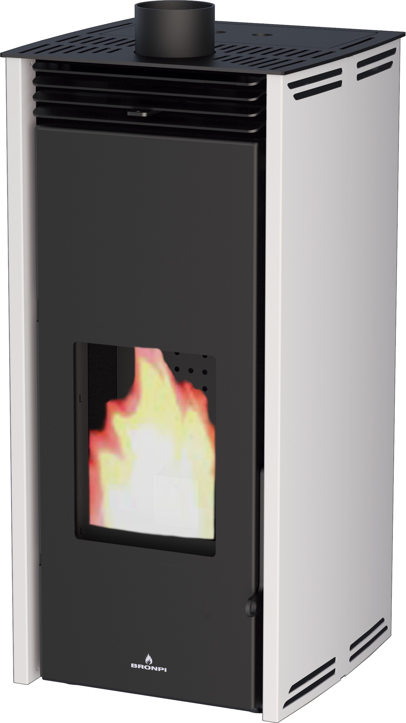 Poêle à granules sans électricité convection naturelle - BRONPI Free 6 kW