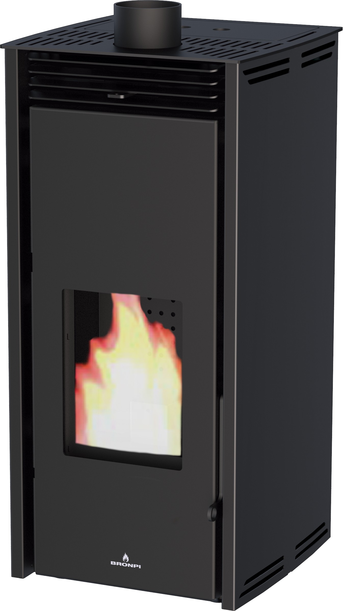 Poêle à granules sans électricité convection naturelle - BRONPI Free 6 kW