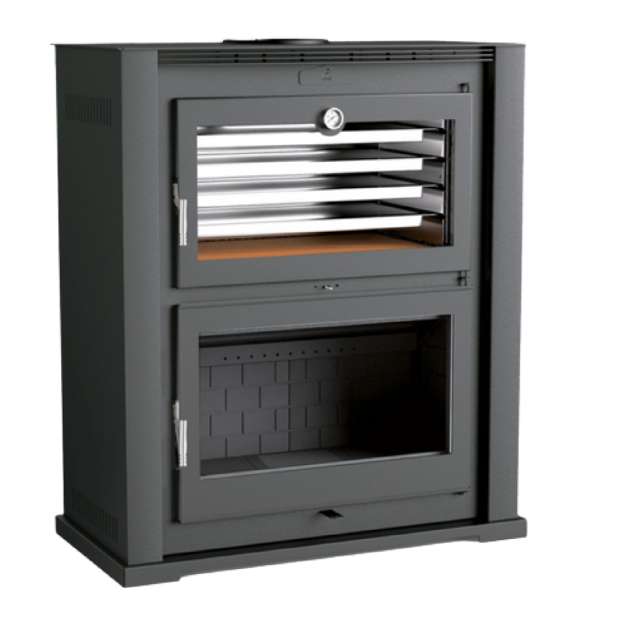 Poêle à bois avec four - FIREMATIC Baltimore 10.9 kW