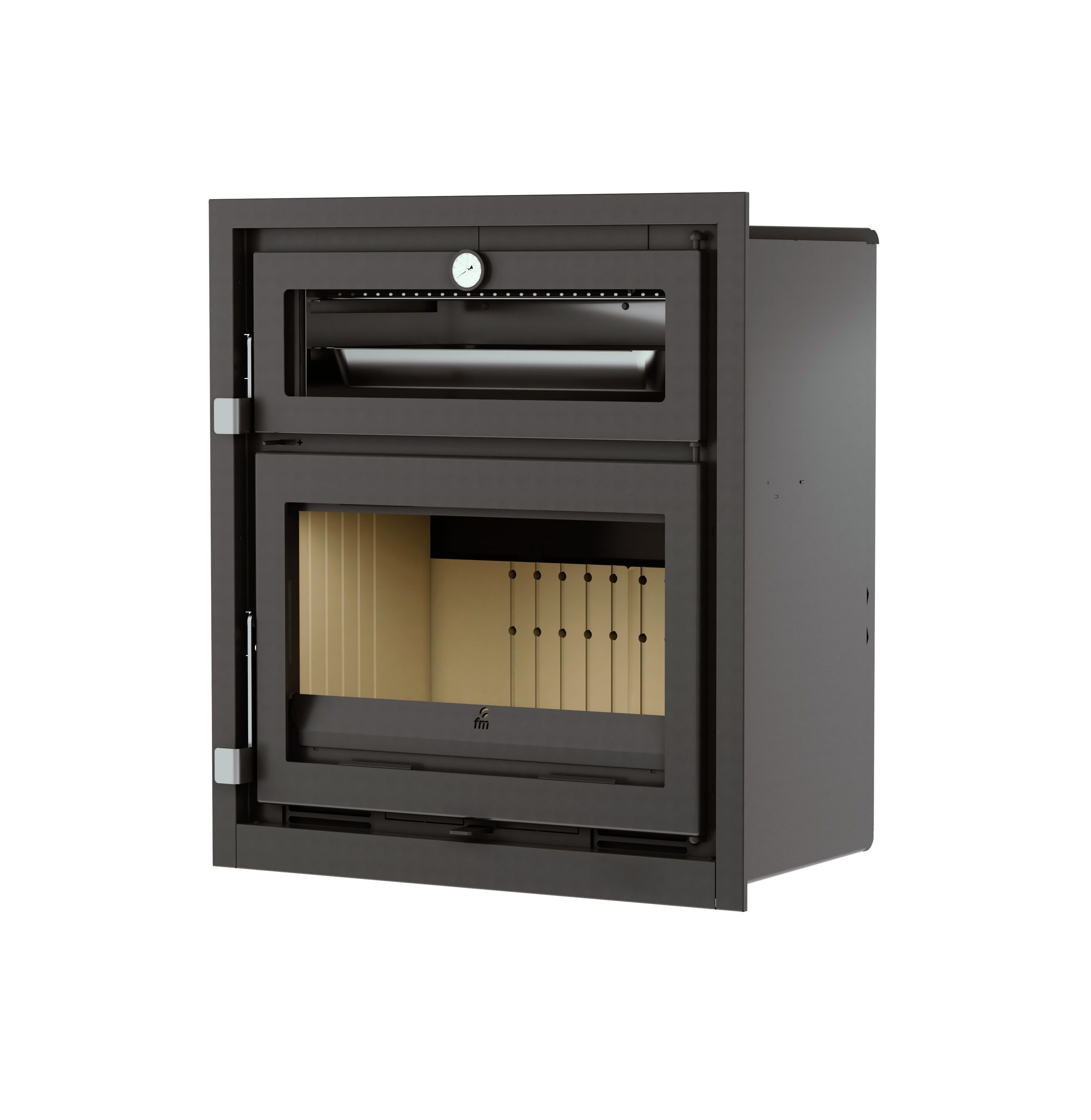 Insert à bois avec four - FIREMATIC Hutto 12.5 kW