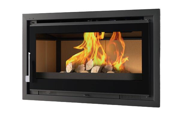 Insert à bois ventilé canalisable - FIREMATIC Mora 13.3 kW