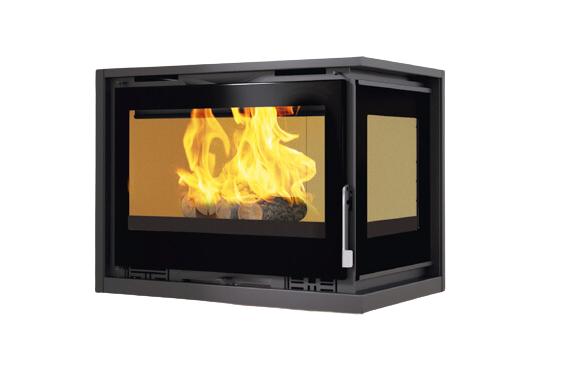 Insert à bois 2 vitres ventilé - FIREMATIC Jenn-D 12.8 kW