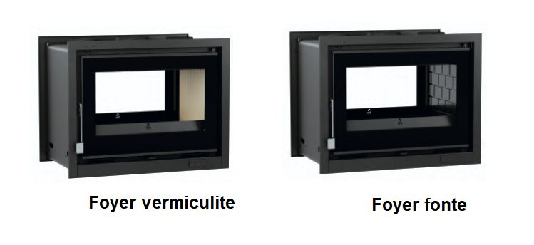 Insert à bois 2 vitres ventilé - FIREMATIC Suna 12.8 kW