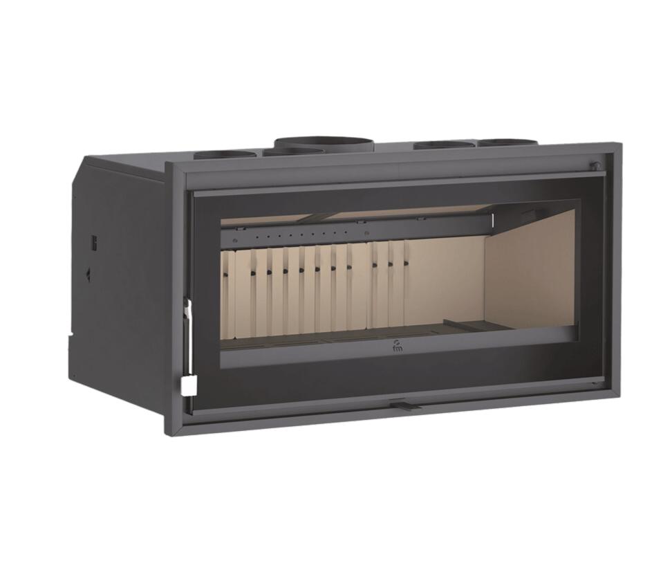 Insert à bois raccordable - FIREMATIC Halifax - L 14.5 kW