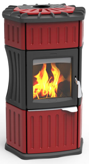 Poêle à bois céramique - LINCAR Monella 184 9.6 kW