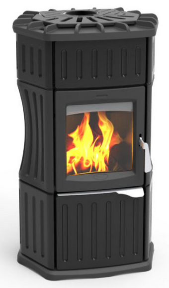 Poêle à bois céramique - LINCAR Monella 184 9.6 kW