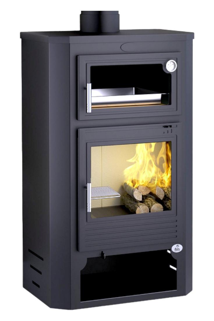 Poêle à bois avec four - FIREMATIC Austin 11.3 kW