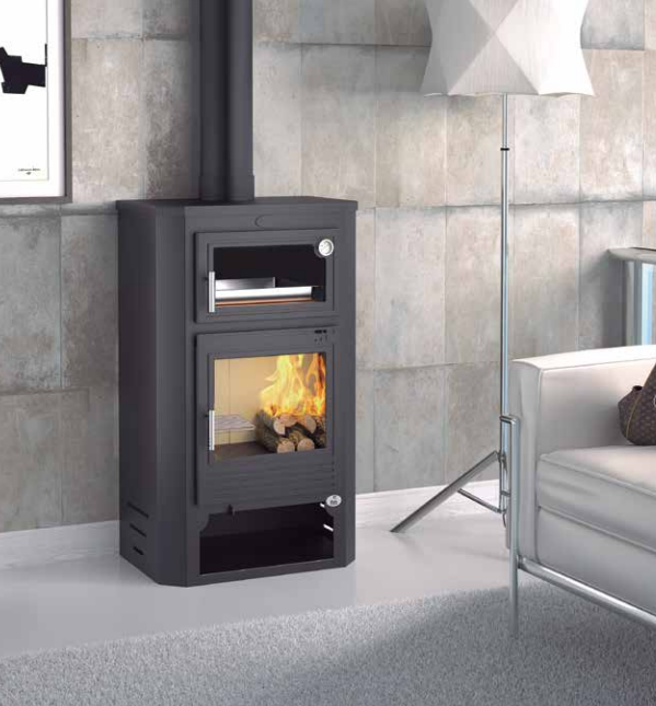 Poêle à bois avec four - FIREMATIC Austin 11.3 kW