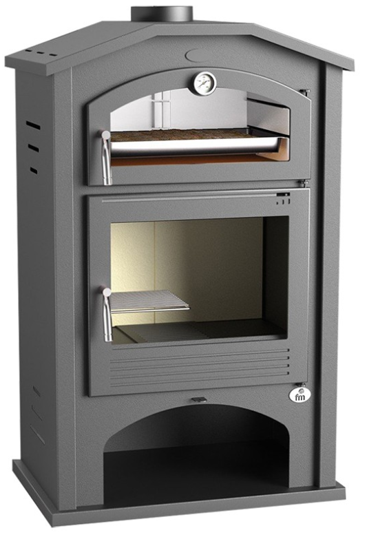 Poêle à bois avec four - FIREMATIC Detroit 9.5 kW