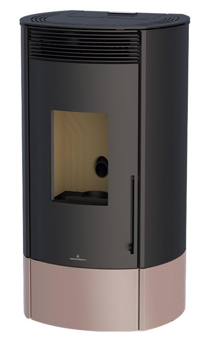 Poêle à granulés option canalisable - BRONPI Mila 10.3 kW
