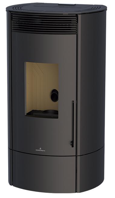 Poêle à granulés option canalisable - BRONPI Mila 10.3 kW