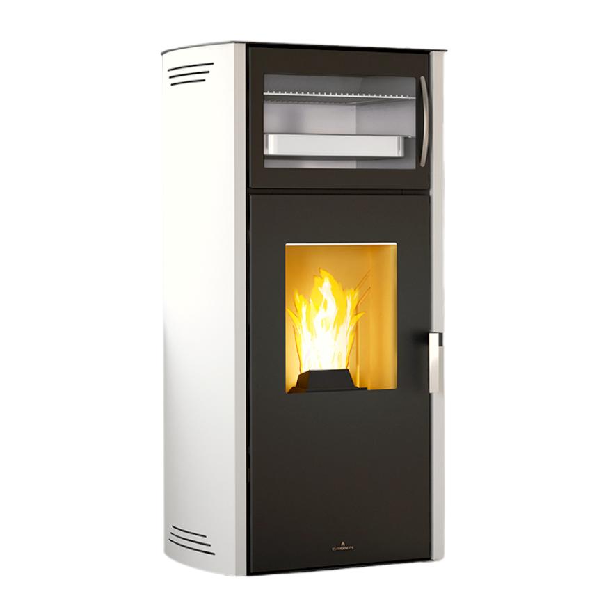 Poêle à granulés silencieux avec four - BRONPI Noa Horno 11 kW
