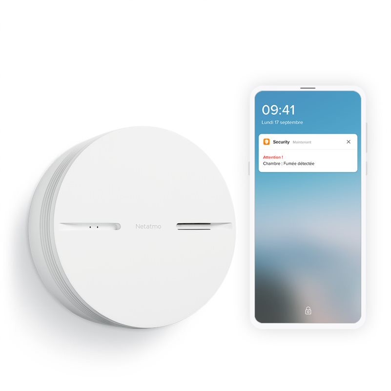 Détecteur de fumée connecté - NETATMO