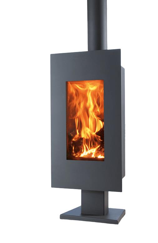 Poêle à bois raccordable - PANADERO Osaka 8 kW