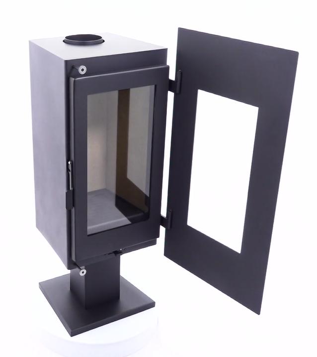 Poêle à bois raccordable - PANADERO Osaka 8 kW