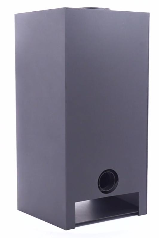 Poêle à bois raccordable - PANADERO Andes 7.5 kW