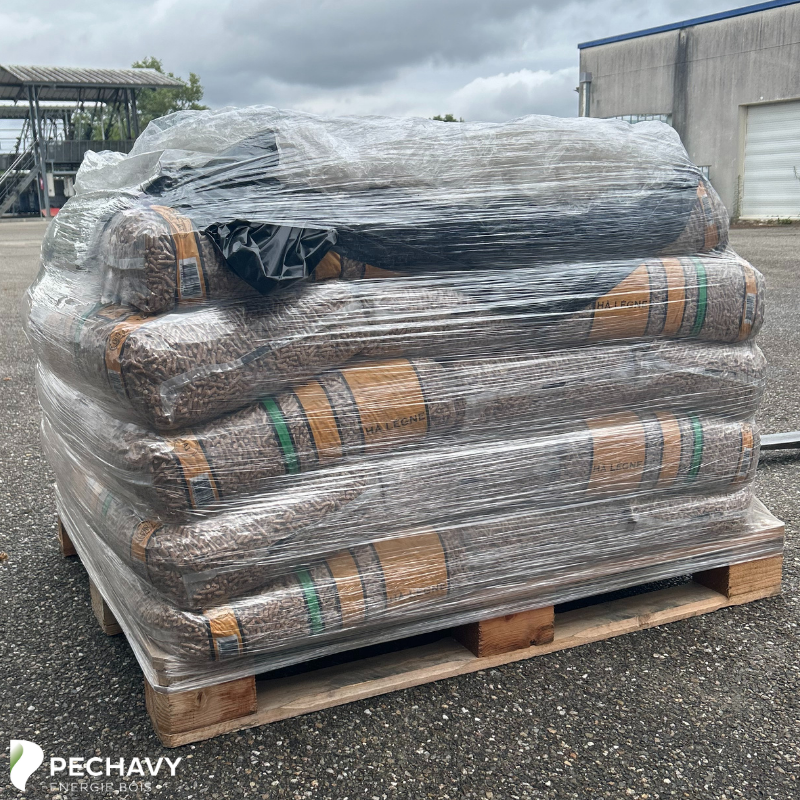 Hà Légne Orange - 1/2 palette (33 sacs de 15kg)