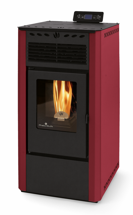 Poêle à granulés ventilé - ORIGINE PHEBO Afrodite 5S-8 7.5 kW