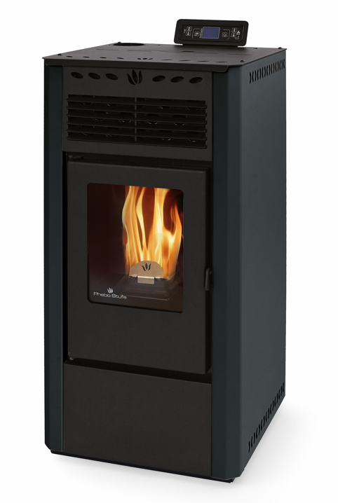 Poêle à granules - ORIGINE PHEBO Aurora 5S-8 7.5 kW