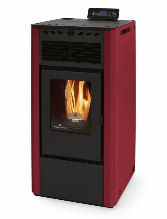 Poêle à granules - ORIGINE PHEBO Aurora 5S-8 7.5 kW